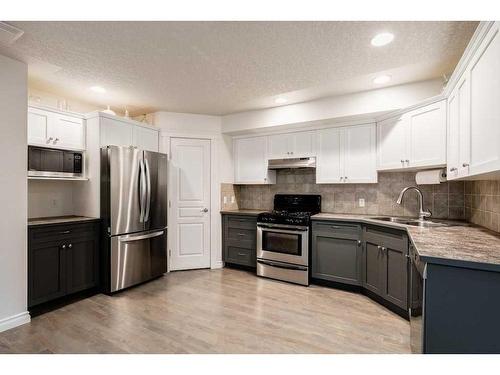 2-433 13 Avenue Ne, Calgary, AB - Indoor Photo Showing Kitchen With Stainless Steel Kitchen