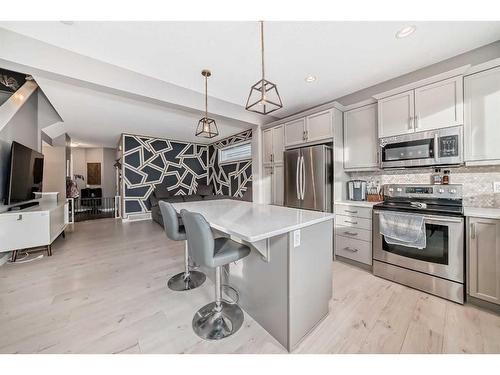 164 Auburn Glen Close Se, Calgary, AB - Indoor Photo Showing Kitchen With Stainless Steel Kitchen