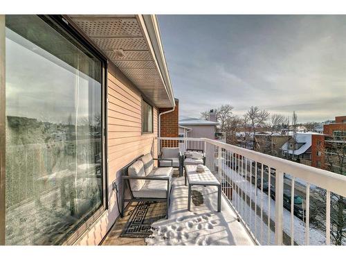 412-930 18 Avenue Sw, Calgary, AB - Outdoor With Balcony With Exterior