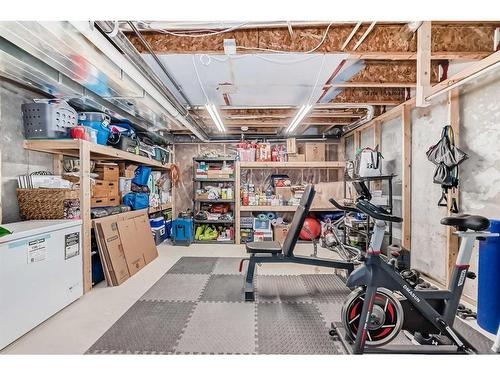 18 Legacy Boulevard Se, Calgary, AB - Indoor Photo Showing Basement