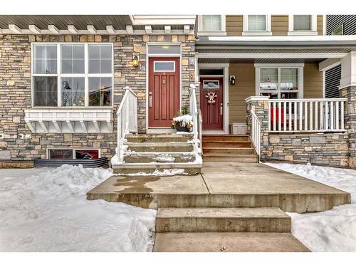 18 Legacy Boulevard Se, Calgary, AB - Outdoor With Deck Patio Veranda With Facade