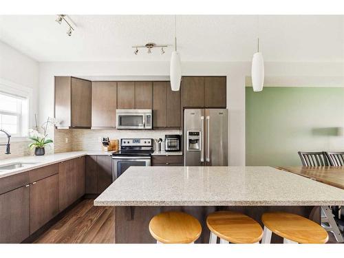 113 Nolancrest Common Nw, Calgary, AB - Indoor Photo Showing Kitchen With Stainless Steel Kitchen With Upgraded Kitchen