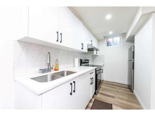 63 Cornerstone Link Ne, Calgary, AB - Indoor Photo Showing Kitchen With Double Sink