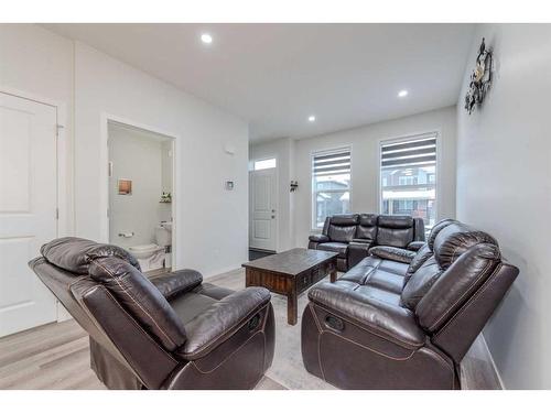 63 Cornerstone Link Ne, Calgary, AB - Indoor Photo Showing Living Room