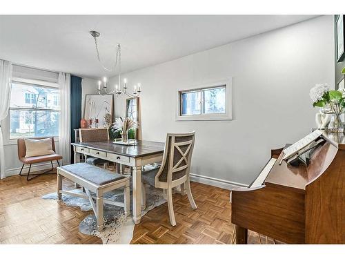 2023 8 Avenue Se, Calgary, AB - Indoor Photo Showing Dining Room