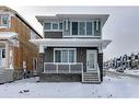 545 Bayview Street Sw, Airdrie, AB  - Outdoor With Deck Patio Veranda With Facade 