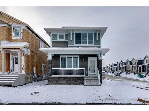 545 Bayview Street Sw, Airdrie, AB - Outdoor With Facade