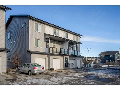 202-375 Redstone Walk Ne, Calgary, AB - Outdoor With Balcony