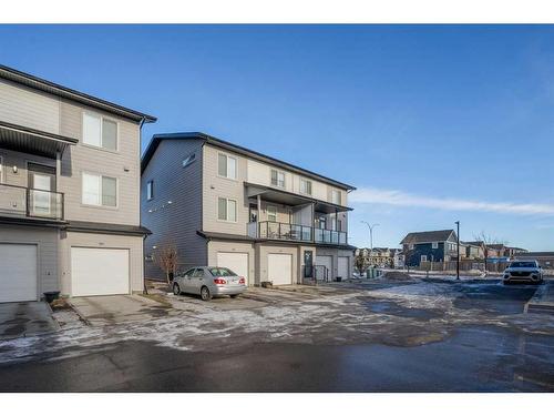 202-375 Redstone Walk Ne, Calgary, AB - Outdoor With Balcony