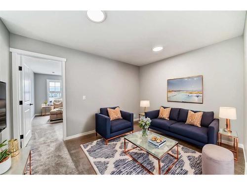 24 Sugarsnap Way Se, Calgary, AB - Indoor Photo Showing Living Room