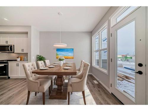 24 Sugarsnap Way Se, Calgary, AB - Indoor Photo Showing Dining Room