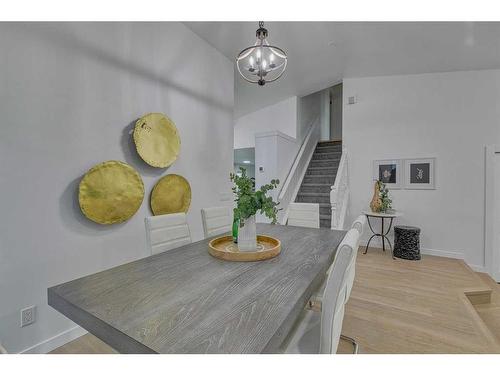 35 Mckinley Road Se, Calgary, AB - Indoor Photo Showing Dining Room