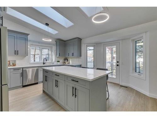 35 Mckinley Road Se, Calgary, AB - Indoor Photo Showing Kitchen With Upgraded Kitchen