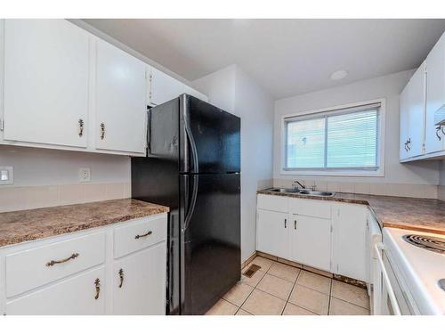 105 Falton Drive Ne, Calgary, AB - Indoor Photo Showing Kitchen With Double Sink