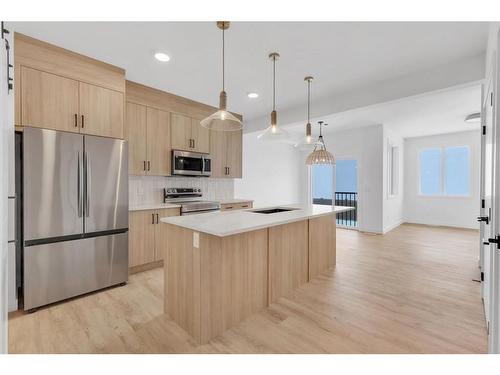 280 Sora Terrace, Calgary, AB - Indoor Photo Showing Kitchen With Upgraded Kitchen