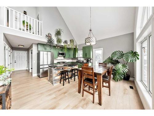 10 Ghost Country Place, Waiparous, AB - Indoor Photo Showing Dining Room