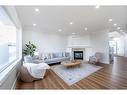 41 Valley Crest Close Nw, Calgary, AB  - Indoor Photo Showing Living Room With Fireplace 