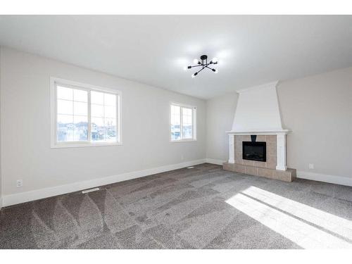 41 Valley Crest Close Nw, Calgary, AB - Indoor Photo Showing Other Room With Fireplace