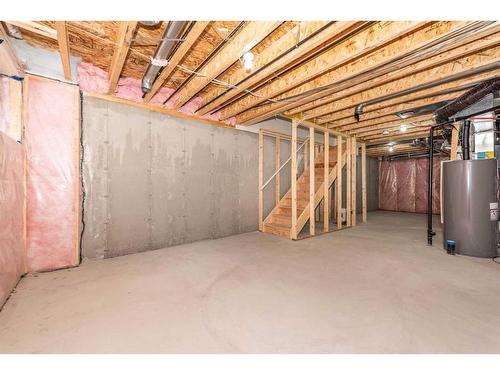 106-116 Saddlestone Heath Ne, Calgary, AB - Indoor Photo Showing Basement