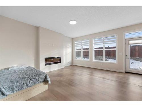 204 Cornerbrook Road, Calgary, AB - Indoor With Fireplace