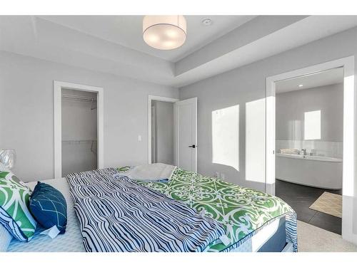 350 Chelsea Hollow, Chestermere, AB - Indoor Photo Showing Bedroom