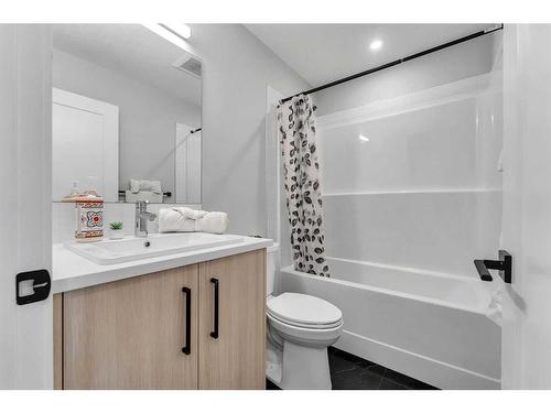 350 Chelsea Hollow, Chestermere, AB - Indoor Photo Showing Bathroom