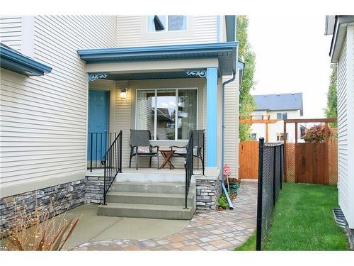 254 Cougarstone Gardens Sw, Calgary, AB - Outdoor With Deck Patio Veranda