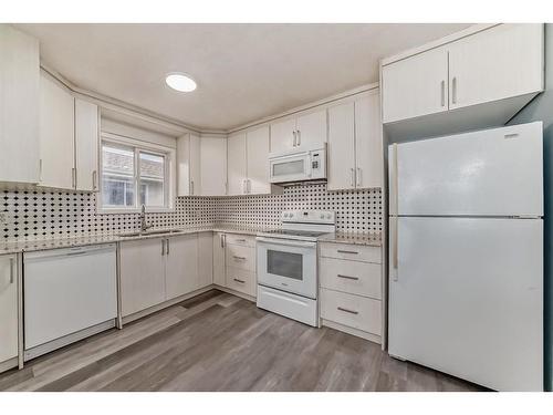 6731 Malvern Road Ne, Calgary, AB - Indoor Photo Showing Kitchen With Upgraded Kitchen