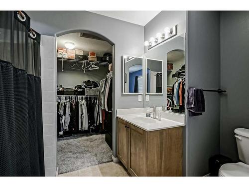 2196 Luxstone Boulevard Sw, Airdrie, AB - Indoor Photo Showing Bathroom