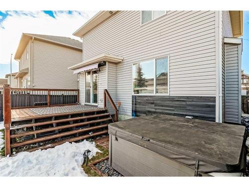 2196 Luxstone Boulevard Sw, Airdrie, AB - Outdoor With Deck Patio Veranda With Exterior