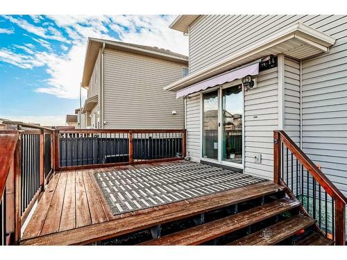 2196 Luxstone Boulevard Sw, Airdrie, AB - Outdoor With Deck Patio Veranda With Exterior