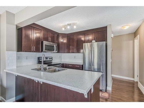 232 Pantego Lane Nw, Calgary, AB - Indoor Photo Showing Kitchen With Stainless Steel Kitchen With Double Sink