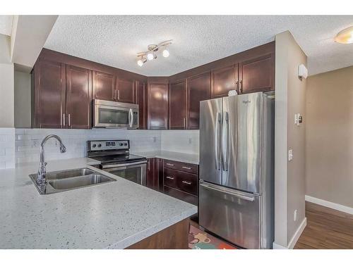 232 Pantego Lane Nw, Calgary, AB - Indoor Photo Showing Kitchen With Stainless Steel Kitchen With Double Sink With Upgraded Kitchen