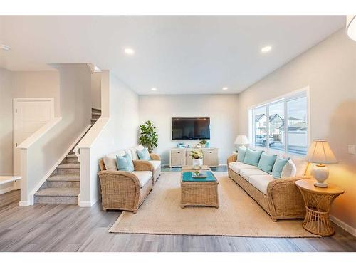 297 Homestead Crescent Ne, Calgary, AB - Indoor Photo Showing Living Room