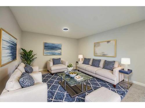 297 Homestead Crescent Ne, Calgary, AB - Indoor Photo Showing Living Room