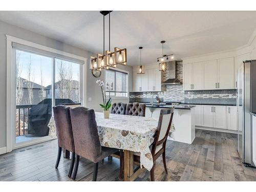 120 Shoreline Vista, Chestermere, AB - Indoor Photo Showing Dining Room