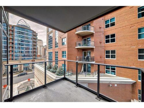 409-730 2Nd Avenue Sw, Calgary, AB - Outdoor With Balcony With Exterior