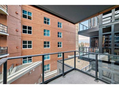 409-730 2Nd Avenue Sw, Calgary, AB - Outdoor With Balcony With Exterior