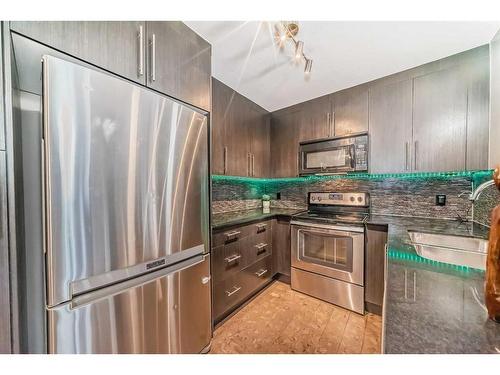 5111-155 Skyview Ranch Way Ne, Calgary, AB - Indoor Photo Showing Kitchen With Stainless Steel Kitchen With Upgraded Kitchen