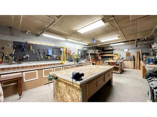 2305-2305 Hawksbrow Point Nw, Calgary, AB - Indoor Photo Showing Garage