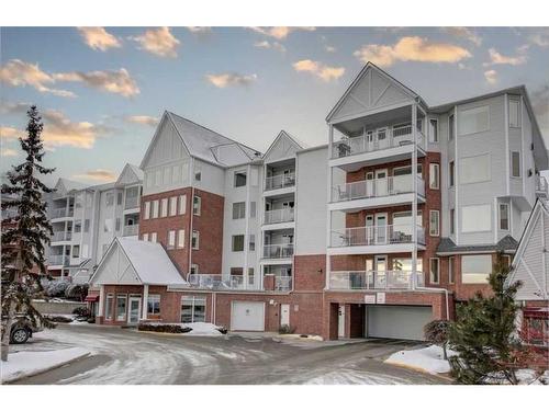 2305-2305 Hawksbrow Point Nw, Calgary, AB - Outdoor With Balcony With Facade