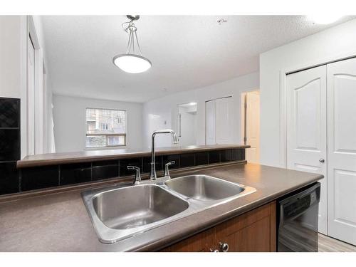 4120-60 Panatella Street Nw, Calgary, AB - Indoor Photo Showing Kitchen With Double Sink