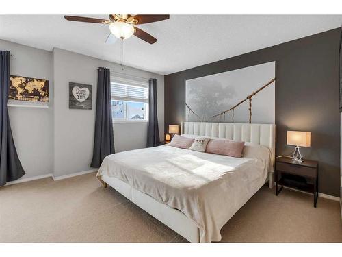 67 Country Village Lane Ne, Calgary, AB - Indoor Photo Showing Bedroom