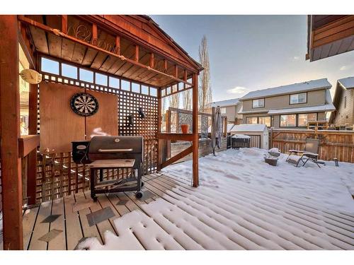 866 Auburn Bay Boulevard Se, Calgary, AB - Outdoor With Deck Patio Veranda With Exterior