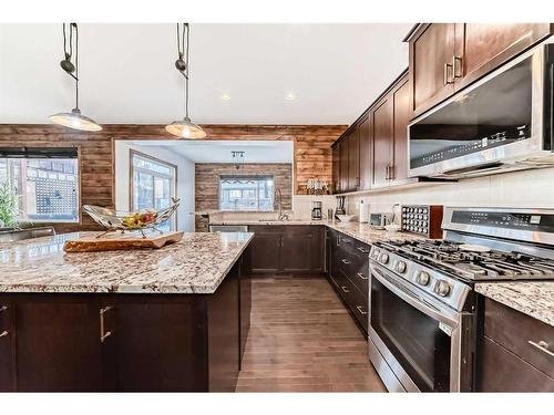 866 Auburn Bay Boulevard Se, Calgary, AB - Indoor Photo Showing Kitchen With Upgraded Kitchen