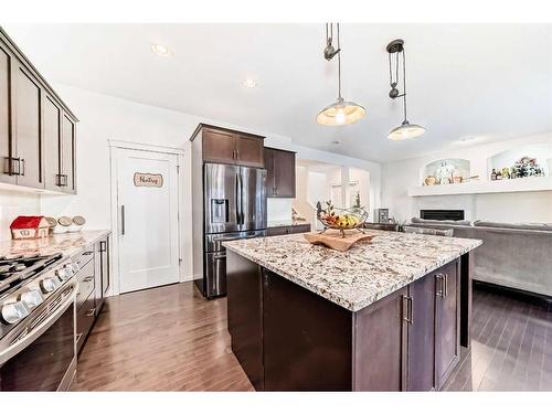 866 Auburn Bay Boulevard Se, Calgary, AB - Indoor Photo Showing Kitchen With Upgraded Kitchen