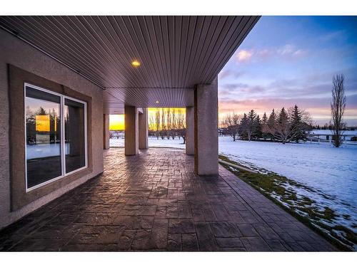 263010 Butte Hills Way, Rural Rocky View County, AB - Outdoor With Deck Patio Veranda