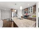 302-4704 Stanley Road Sw, Calgary, AB  - Indoor Photo Showing Kitchen With Double Sink With Upgraded Kitchen 