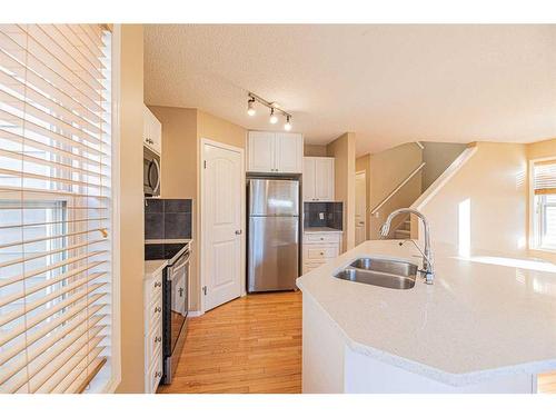 47 Everoak Gardens Sw, Calgary, AB - Indoor Photo Showing Kitchen With Stainless Steel Kitchen With Double Sink