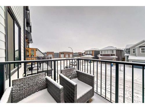 368 Seton Villas Se, Calgary, AB - Outdoor With Balcony With Exterior